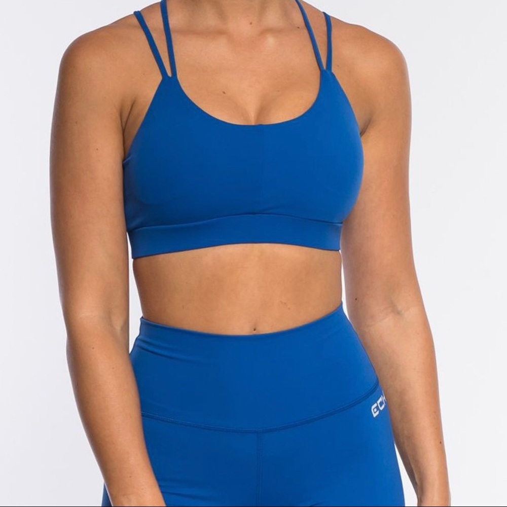 ECHT Range Electric Blue Bra and Leggings Set